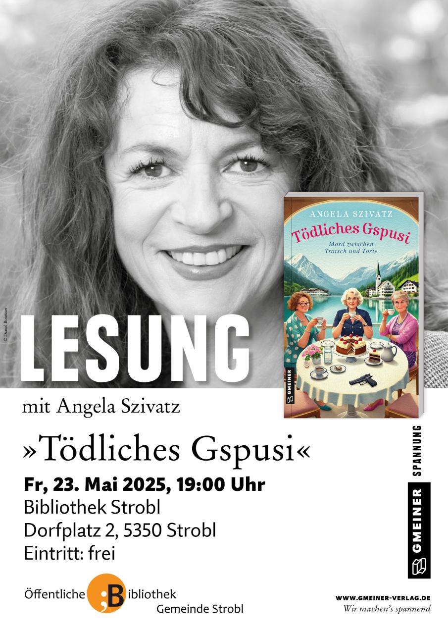 Lesung „Tödliches Gspusi“