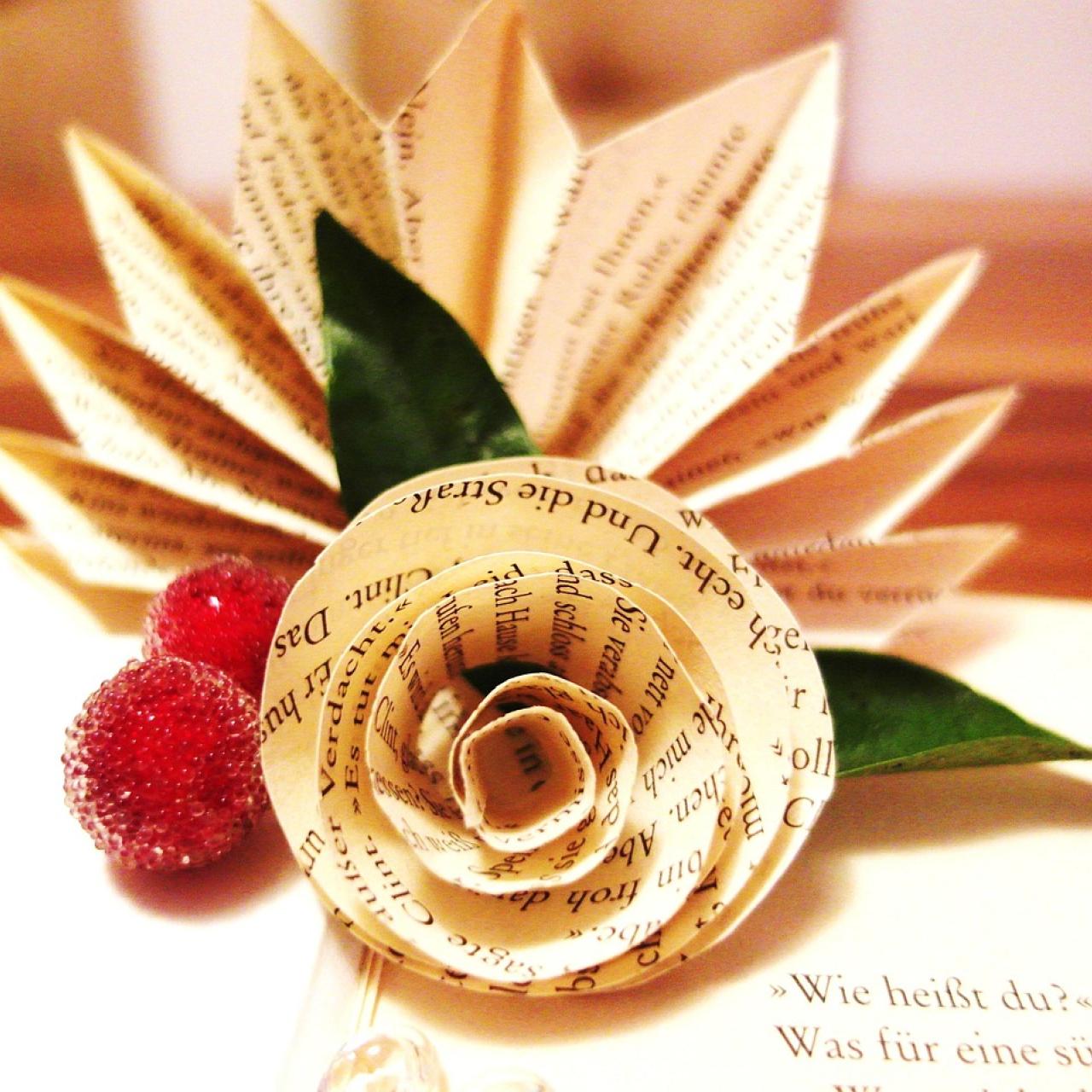 Basteln aus Büchern